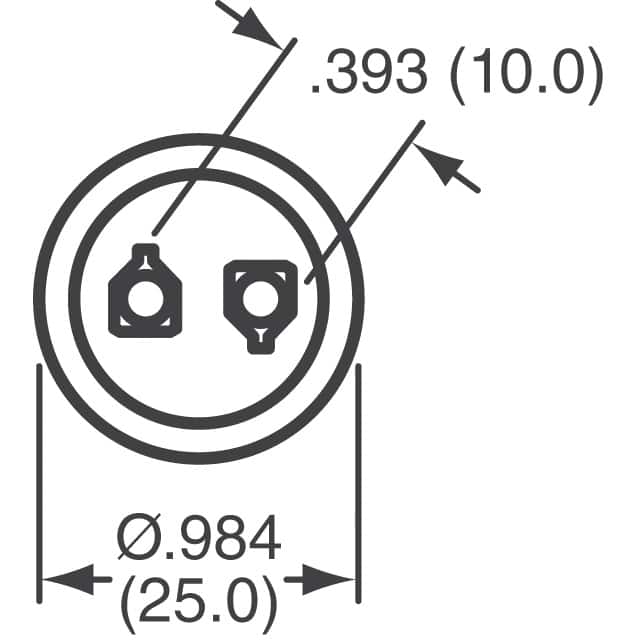380LX562M035J012 Cornell Dubilier Electronics (CDE)  Condensadores electrolíticos de aluminio